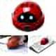 thumbnail image 3 of Jinsinto Binnan Mini Electric Tabletop Vacuum Cleaner, Dust Cleaner, Ladybug Pattern - Red, 3 of 5