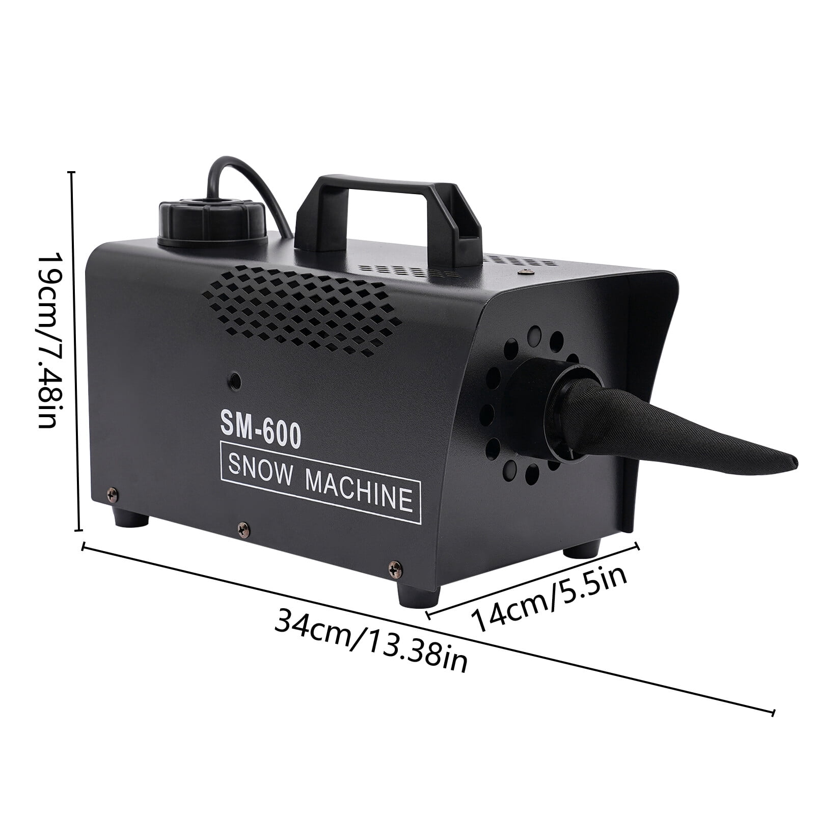 600W Snow Machine DJ Wedding Party Stage Snowflake Maker Live Concert?Remote