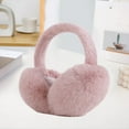 thumbnail image 4 of D-GROEE Women Winter Earmuffs Girl Ski Foldable Ear Covers Plush Ear Warmer Outdoor Earmuff, 4 of 7