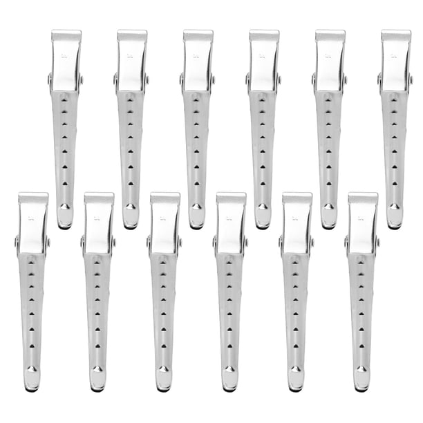 Pinza Para Seccionar El Cabello, Profesional, Firme, Resistente A La Corrosión, Herramienta De Peinado, Pinza Para El Cabello De Pico De Pato Para Peluquería Para Peluquero Para