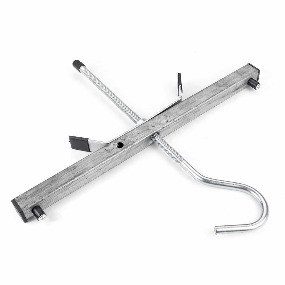 Heavy Duty Locking Ladder Clamps Securing upto 3 Ladders to Car Roof Racks 