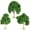 B, variant on Vjnyvs 3 Pack Model Trees for Railroad Layout Scenery Miniature Green Landscape DIY Decor