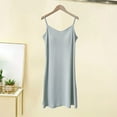 thumbnail image 2 of Jalioing Nightdress for Women Sleep Nightgown with Built in Bra Loungewear Spaghetti Strap Nightshirt, 2 of 5