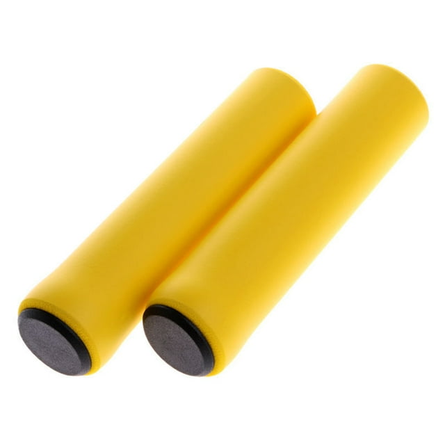 maskred Poignées de Guidon en Silicone Réglables Couvre-Poignée de Vélo Confortable Accessoires de Poignée de Cyclisme Extérieur Jaune NO2