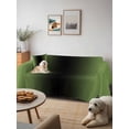thumbnail image 6 of Dark Sea Green Black Ombre Couch Cover for 2 Cushion Couch, Modern Gradient Abstract Art Washable Love Seat Sofa Covers Slipcover, Throw Sofa Covers for Pets, Furniture Protector 71"x102", 6 of 9