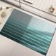 thumbnail image 3 of Alfombrilla de baño de PVC antideslizante azul, absorbente de agua, 40x60cm/16x23.62in, estilo moderno, secado rápido, lavable, para ducha, lavabo, áreas de inodoro, uso en puerta interior, 3 of 5