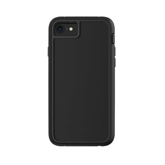 onn. Rugged Phone Case with Holster for iPhone 6, 6s, 7, 8, SE 2020, SE 2022 - Black