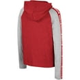 thumbnail image 3 of Youth Colosseum Crimson Alabama Crimson Tide Ned Raglan Long Sleeve Hooded T-Shirt, 3 of 3