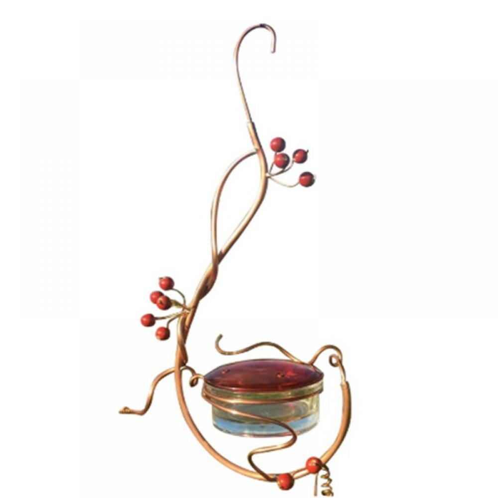 Hummingbird Feeders for Outdoors Garden Metal Hanger Bird Feeder
