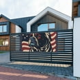 thumbnail image 4 of Salouo Patriotic Bulldog Art Pattern Holiday Banner Outside Party Decoration Banner (1PC) Festival Supplies Fit for Birthday Parties & Celebrations & Chrismas-Medium, 4 of 8