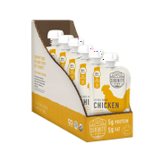Serenity Kids Free Range Chicken Stage 2 Baby Food Organic Peas & Carrots, 3.5oz Pouch (6 Pack)