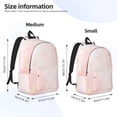 thumbnail image 2 of Balery Marble Mochila Clásica Impresa Básica para Viaje, Mochila Escolar Resistente al Agua, Mochila de Lona con Correas Ajustables-Medium, 2 of 5