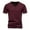 Wine, variant on Short Sleeve T Shirts Tshirts for Men Comfy Bamboo Viscose Tee Shirts V Neck Moisture-Wicking Undershirt T-shirts (XL, White)