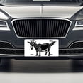 thumbnail image 3 of Goat Black White Metal Novelty License Plate, 3 of 7