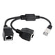 thumbnail image 3 of Rj45 1 Male To 2 Female Ethernet Splitter Cable For Super Cat5, Cat6, 3 of 5