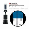 thumbnail image 4 of Newest Handheld refractometer Refraction Tools 58~92% Brix 38~43 Be Baume Honey Water Contents (12 - 27%) Refractometer ,Reliable & Consistent Readings, 4 of 6