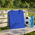 thumbnail image 5 of GiLiling Boys Compression Shirt Short Sleeve Youth Athletic Football Baseball Undershirt Kids Sports Base Layer (Blue, 9-10 Years), 5 of 9