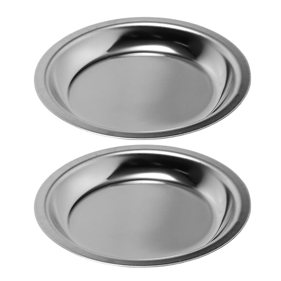 OULII Tea Holder Organizer Tea Bag Saucer Stainless Steel 2 Pcs