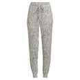 thumbnail image 2 of Secret Treasures Women's and Women's Plus Size Hacci Knit Pajama Jogger Pants, 2 of 5