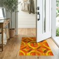 thumbnail image 2 of ODIKA 2'x3' Washable Accent Rug Pet Friendly, Bedside Mat Modern Graphic Contrasting Blocks Scattered Abstract Art Style for Bedroom, Nursery, RV, 2 of 7