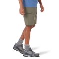 thumbnail image 3 of Wrangler Authentics Men's Performance Comfort Flex Cargo Short, Earth Green, 40, 3 of 5