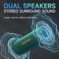thumbnail image 3 of Altavoz Bluetooth COOPERS inalámbrico IPX5 con luces RGB impermeables, 3 of 6
