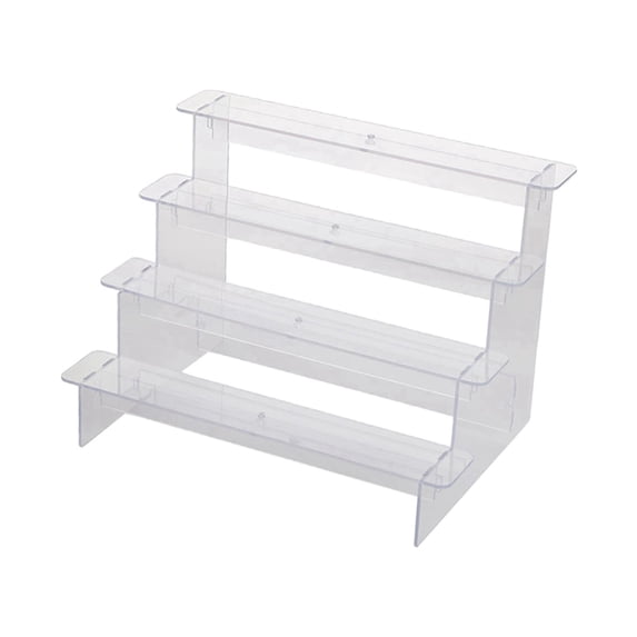 Acrylic Ladder Display Riser Showcase Storage Rack for Wallet Home ...