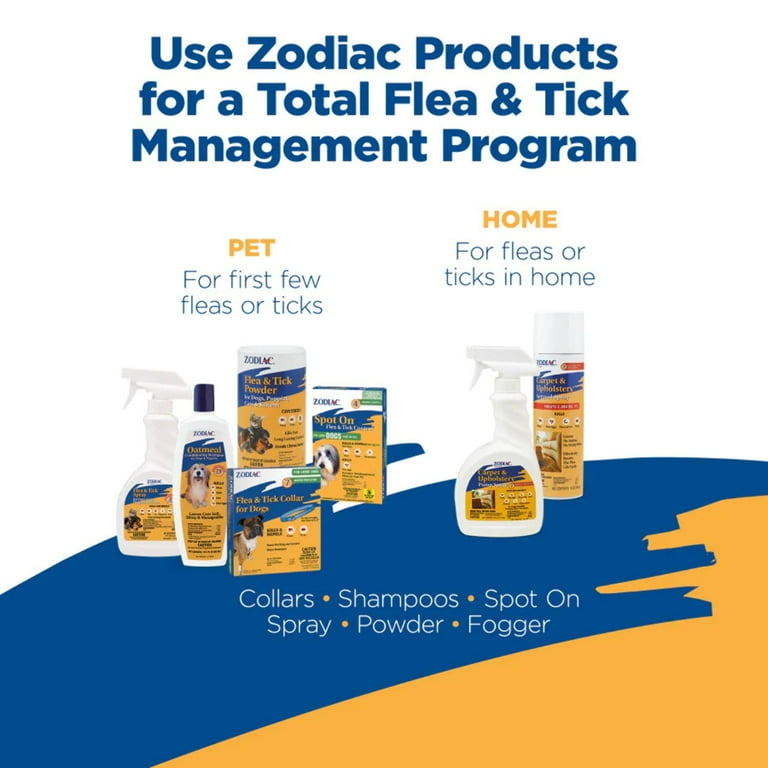 Zodiac Flea And Tick Spray For Pets 16 fl oz