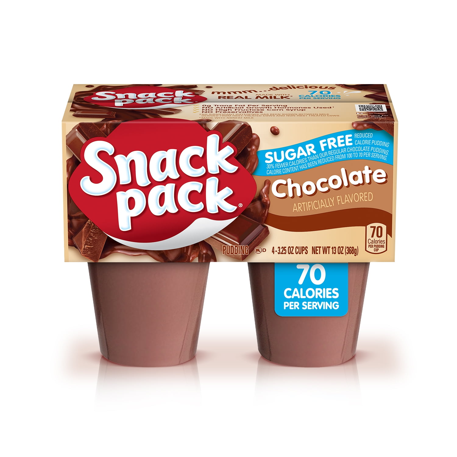 Snack Pack Sugar Free Chocolate Pudding 3 25 Oz 4 Count Walmart snack-pack-sugar-free-chocolate-pudding-3-25-oz-4-count-walmart