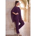 thumbnail image 3 of Jessica London Women's Plus Size 2-Piece Georgette Pantset, 3 of 3