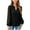 Black, variant on TKLPEHG Blouses for Women Dressy Casual V-Neck Lace Elegant Shirts Fashion Solid Color Loose Comfy Lightweight Long Sleeve T Shirt Fall Tops Blouses Pullover (White,M)