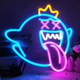 thumbnail image 1 of Letrero de Neón King Boo GMMLLG Fantasma LED Control de Intensidad, 1 of 3