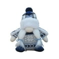 thumbnail image 1 of Xihbxyly Historia de La Navegación Muñeco Enano Barbudo de Tejido de Punto Azul para Navidad, Adornando Decorativos Rudolph, 1 of 2