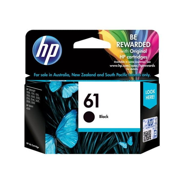 HP 61 Ink Cartridge, Black (CH561WN)
