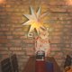 thumbnail image 3 of 1pc Navidad colgante lámpara fiesta lámpara 3d lámpara decoración navidad muestra estrella lámpara en forma de estrella, 3 of 5