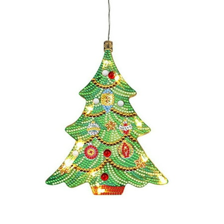 

Xmas Diamond Painting Hanging Light Home Rhinestone Lamp Pendant (ZXD205)