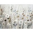 thumbnail image 2 of Nan 14x12 White Modern Wood Framed Museum Art Print Titled - Misty Meadow Field, 2 of 4