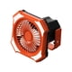 thumbnail image 1 of Ventilador portátil para tienda de campaña, 10 horas, linterna de camping, ventilador de escritorio con clip de almacenamiento de energía de 4000 mAh y control remoto, ventilador recargable USB para b, 1 of 1