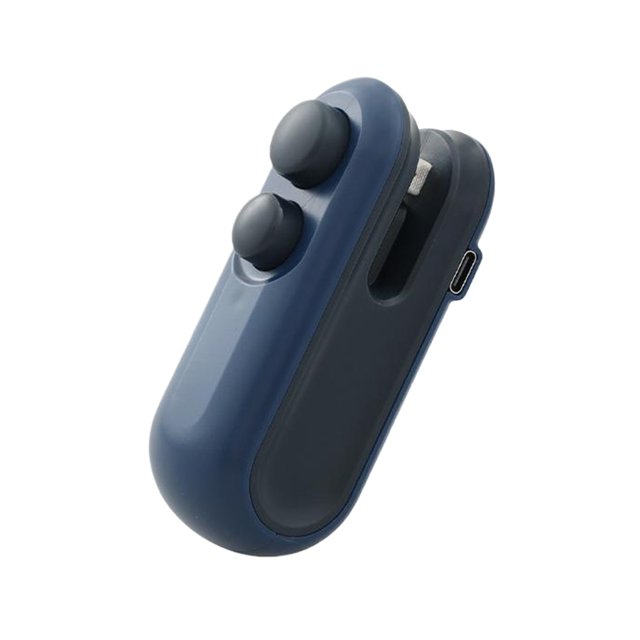 Selladora de bolsas Cateissary portátil Mini máquina selladora Azul oscuro