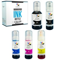 CMYi 512 Combo Pack of 5 Ink Bottles compatible for Epson 512 - Expression Premium ET-7700, Premium ET-7750 (1 Black, 1 Photo Black, 1 Cyan, 1 Magenta, 1 Yellow)