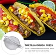 thumbnail image 3 of Prensa De Tortillas, Máquina Para Hacer Quesadillas De Alta Resistencia Para Panes Planos Caseros, Rotis, Empanadas, Máquina De Prensa De Masa Manual, Herramienta De Prensado De, 3 of 7
