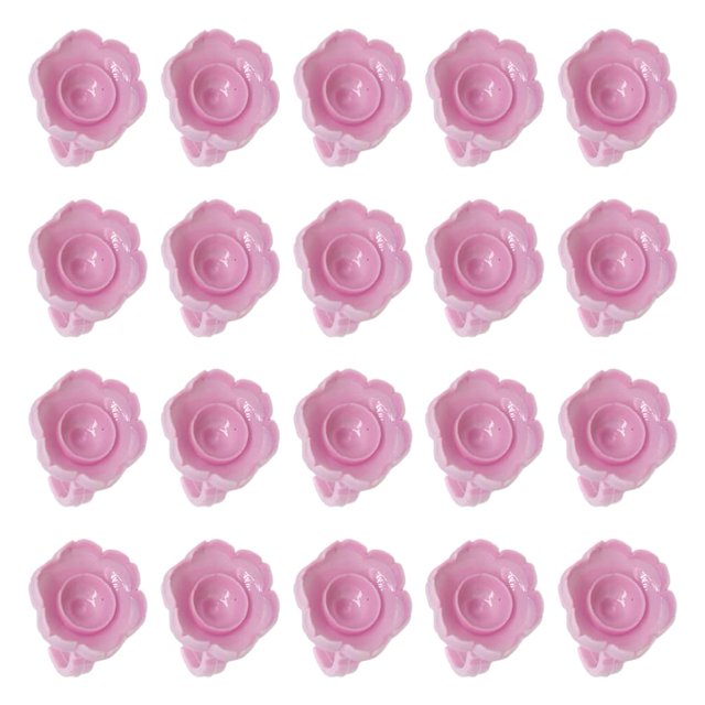 Eyelash Extension Glue Ring Set: 100pcs Eye Lashes Glue Rings Pallet Pink Fake Eyelashes Glue Tray Portable Glue Cup Eyelashes Glue Containers Eye Makeup Supplies