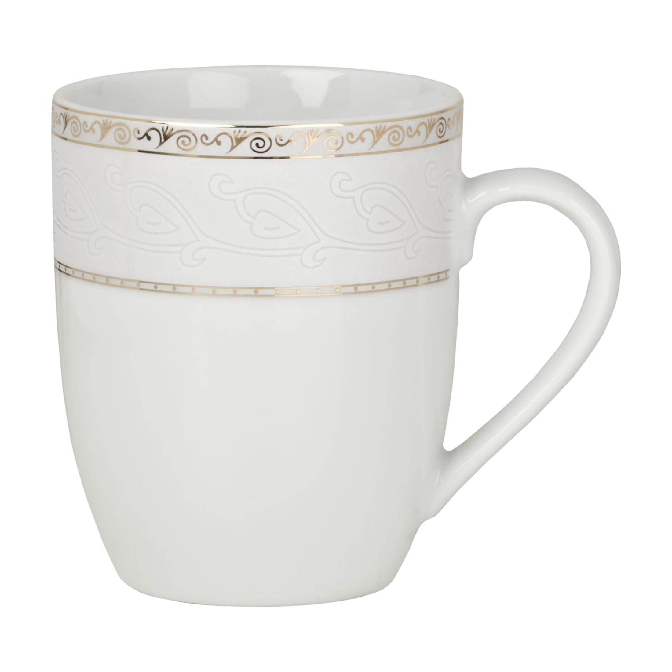Fitz and Floyd Gold Serif 32-Piece Porcelain Tableware Set (service for 4)