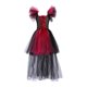 thumbnail image 1 of Vestido sin mangas con cuello redondo hasta la rodilla para niños de Europa y Estados Unidos, vestido de princesa de malla, ropa de juego de rol de payaso de Halloween, ropa de actuación para fiestas, 1 of 4