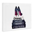 thumbnail image 2 of Stupell Industries Modern Glam Fashion Book Set BW Stud Pump Heels Canvas Art, 48 x 36, by Amanda Greenwood, 2 of 7