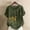 Green, variant on Womens Summer Tops Yellow,AXXD Summer Oversize Casual Round-Neck Short Sleeve Flower Printing Loose Shirt Tops Army Green 8