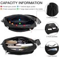 thumbnail image 2 of Women’s Crossbody Bag ,Anti Theft Crossbody Purse RFID Women Nylon Waterproof Lightweight Shoulder Bag/Black, 2 of 7