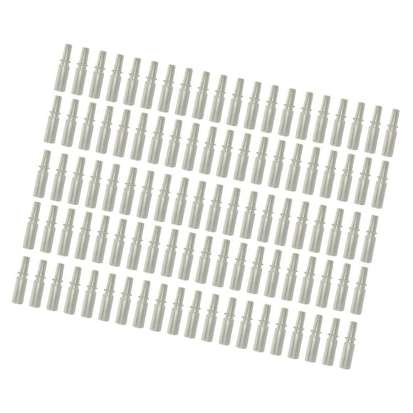 100 accesorios para tubos de espuma, conector de tubo multiusos, conector de pajita pequeña para pulverizador eléctrico, pulverizador para lavado de