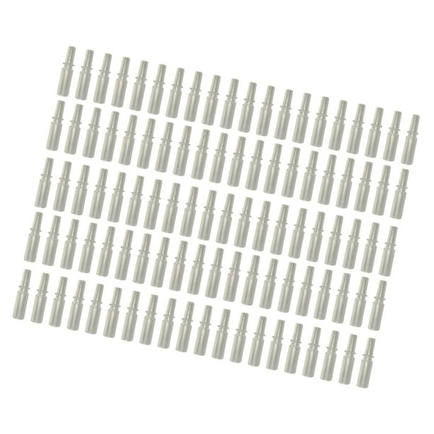 100 accesorios para tubos de espuma, conector de tubo multiusos, conector de pequeña para pulverizador eléctrico, pulverizador para lavado de
