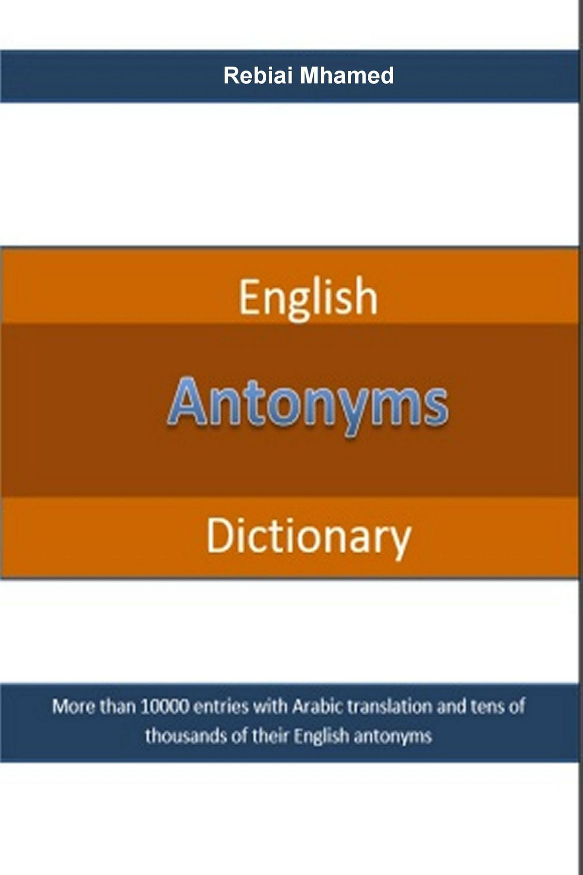 English Antonyms Dictionary eBook